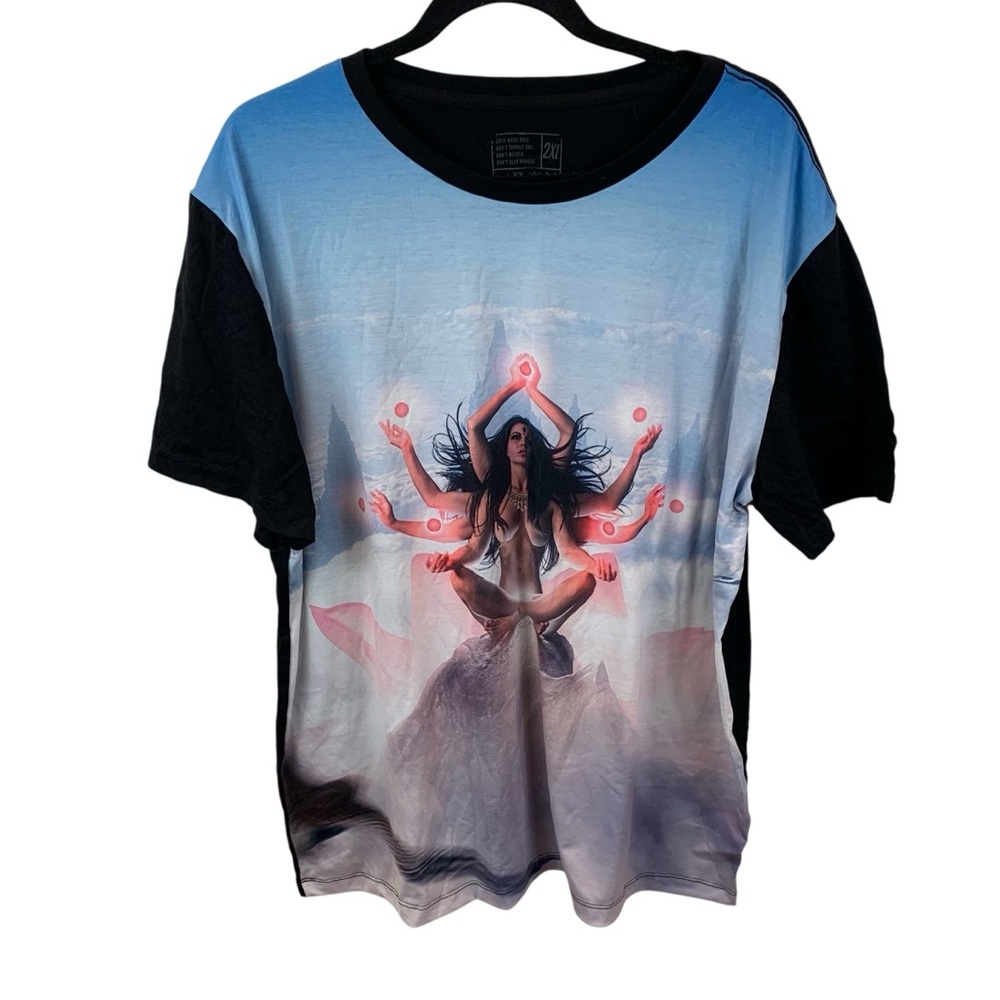 Goddess Power of P Graphic Tee Men's 2XL RedBubble T-shirt Paradise Art to Wear